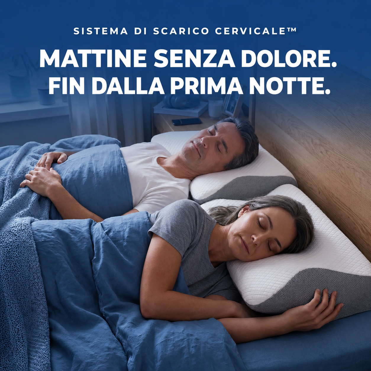 Cusino Ergonomico che allevia il dolore al collo e alla schiena